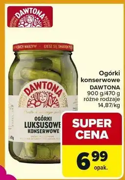 Carrefour Ogórki luksusowe konserwowe oferta