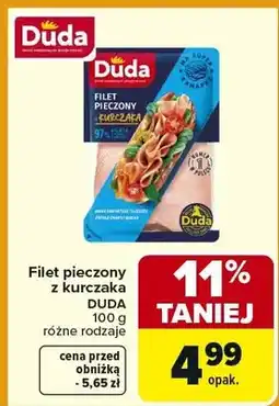 Carrefour Filet pieczony z kurczaka różne rodzaje oferta