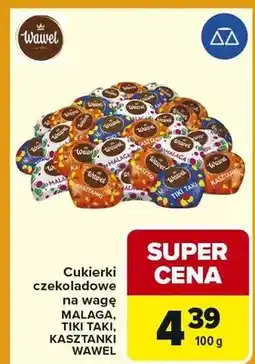 Carrefour Cukierki czekoladowe na wagę Malaga oferta