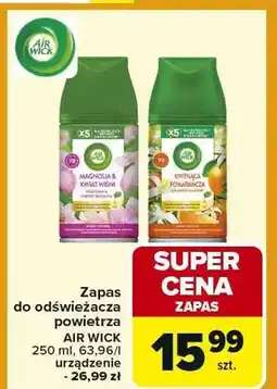 Carrefour Zapas do odświeżacza powietrza magnolia & kwiat wiśni oferta