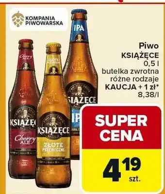Carrefour Piwo Książęce IPA oferta