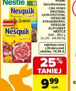 Carrefour Nestle Płatki śniadaniowe oferta