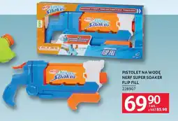 Selgros Pistolet na wodę nerf super soaker flip fill oferta