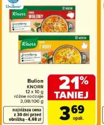 Carrefour Bulion Knorr oferta