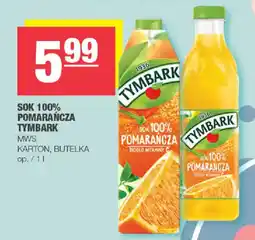 EuroSPAR Sok 100% pomarańcza tymbark mws oferta