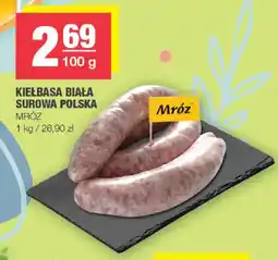 EuroSPAR Kiełbasa biała surowa polska mróz oferta