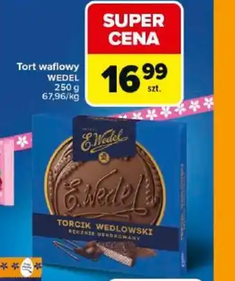 Carrefour Tort waflowy Wedel oferta