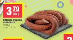 EuroSPAR Kiełbasa swojska pilzneńska taurus oferta