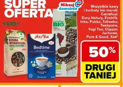 Carrefour Kawy i herbaty bio oferta