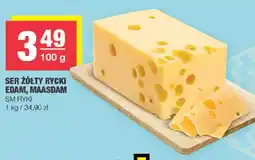EuroSPAR Ser żółty rycki edam, maasdam sm ryki oferta