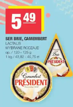 EuroSPAR Ser brie, camembert lactalis oferta