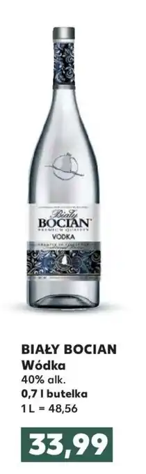 Kaufland Biały Bocian wódka 40% 0,7l oferta