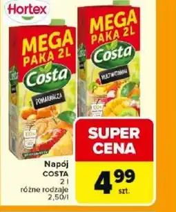Carrefour Hortex Napój Costa oferta