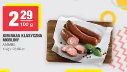 EuroSPAR Kiełbasa klasyczna morliny animex oferta