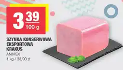 EuroSPAR Szynka konserwowa eksportowa krakus animex oferta