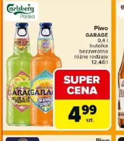 Carrefour Piwo Garage Carlsberg oferta