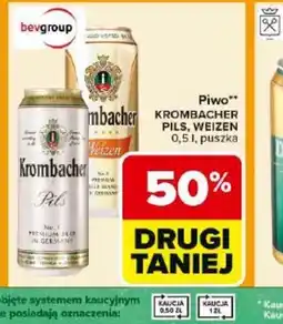Carrefour Krombacher Piwo Pils, Weizen oferta