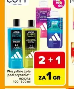 Carrefour Adidas żele pod prysznic oferta