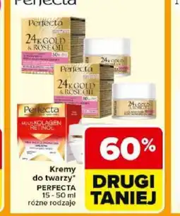 Carrefour Perfecta kremy do twarzy oferta