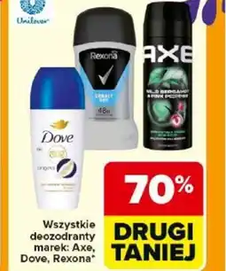 Carrefour Dezodoranty Axe, Dove, Rexona oferta