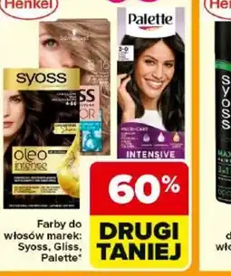 Carrefour Farby do włosów Syoss, Gliss, Palette oferta