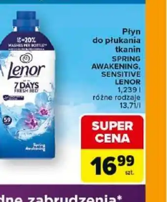 Carrefour Płyn do płukania tkanin Lenor oferta