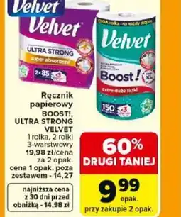 Carrefour Velvet ręcznik papierowy oferta