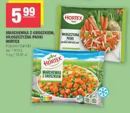 EuroSPAR Marchewka z groszkiem, włoszczyzna paski hortex polski ogród oferta
