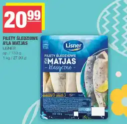 EuroSPAR Filety śledziowe a'la matjas lisner oferta