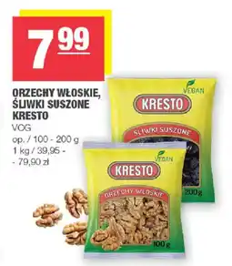 EuroSPAR Orzechy włoskie, śliwki suszone kresto vog oferta