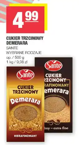 EuroSPAR Cukier trzcinowy demerara sante oferta