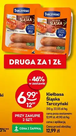 Żabka Kiełbasa Śląska Tarczyński oferta