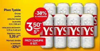 Żabka Piwo Tyskie oferta