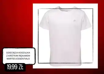 Dziecięca koszulka z krótkim rękawem martes essentials