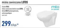 Cersanit Miska zawieszana lotos mito by cersanit oferta