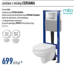 Cersanit Zestaw z miską cersania mito by cersanit oferta