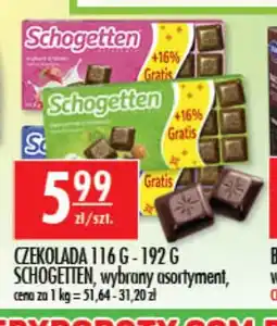 Sklepy Doroty Czekolada Schogetten oferta