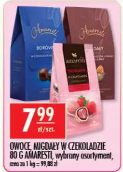 Sklepy Doroty Owoce, migdały w czekoladzie Amaresti oferta