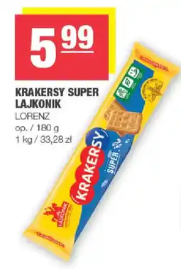 EuroSPAR Krakersy super lajkonik lorenz oferta