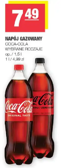 EuroSPAR Napój gazowany coca-cola oferta