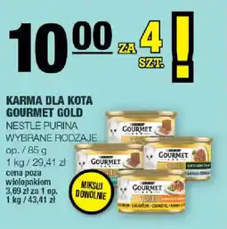 EuroSPAR Karma dla kota gourmet gold nestle purina oferta