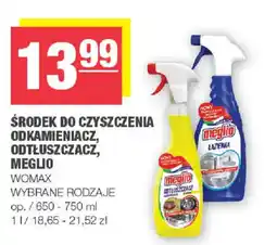 EuroSPAR Środek do czyszczenia odkamieniacz, odtłuszczacz, meglio womax oferta