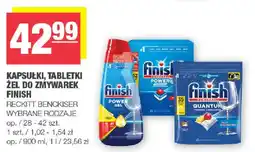 EuroSPAR Kapsułki, tabletki żel do zmywarek finish reckitt benckiser oferta
