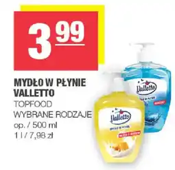 EuroSPAR Mydło w płynie valletto topfood oferta