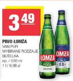 EuroSPAR Piwo łomża van pur butelka oferta