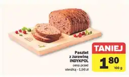 Carrefour Pasztet z żurawiną Indykpol oferta