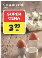 Carrefour Kieliszek do jajek biały Florina (Florentyna) oferta