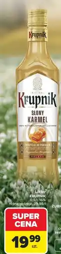 Carrefour Likier Krupnik Słony Karmel oferta