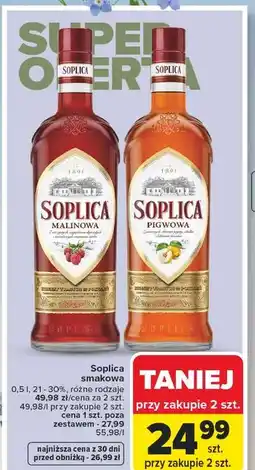 Carrefour Likier 28% Soplica Pigwowa oferta