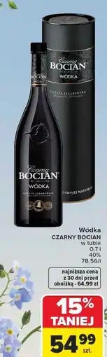 Carrefour Wódka tuba Czarny Bocian Vodka oferta